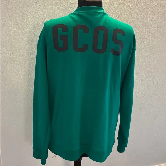 GCDS Green 3D Bear Sweatshirt